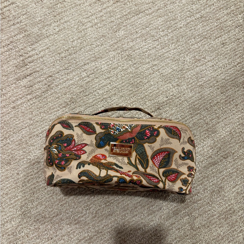 Estee Lauder Vibrant Patterned Cosmetic Bag
